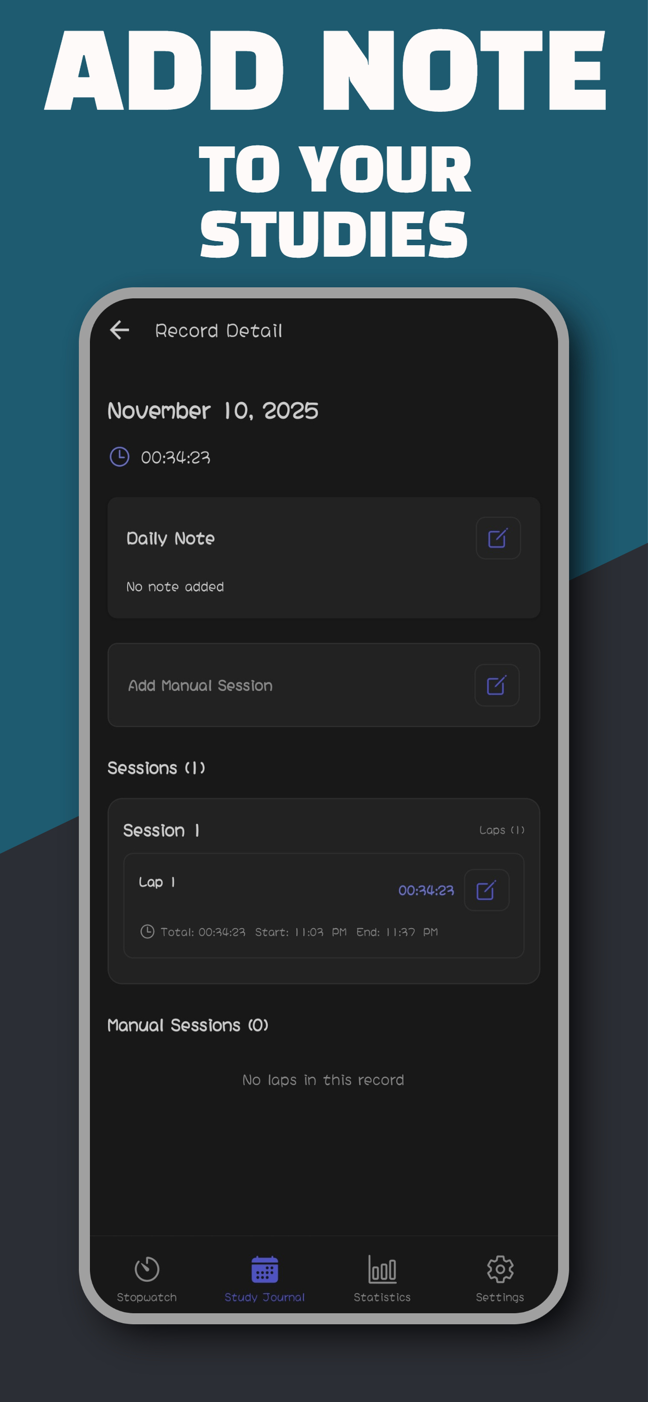 Study Tracker Plus screenshot 4