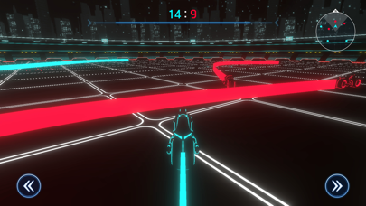 Neon Bike Battle screenshot