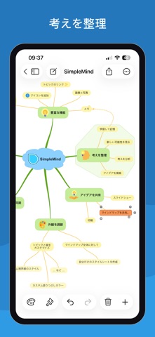 SimpleMind Pro - Mind Mapping のスクリーンショット
