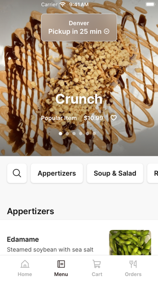 App screenshot
