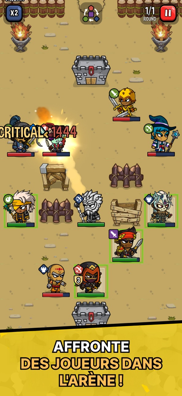 Heroes & Dragons: Tactical RPG Hack screenshot 4 - iOS game interface