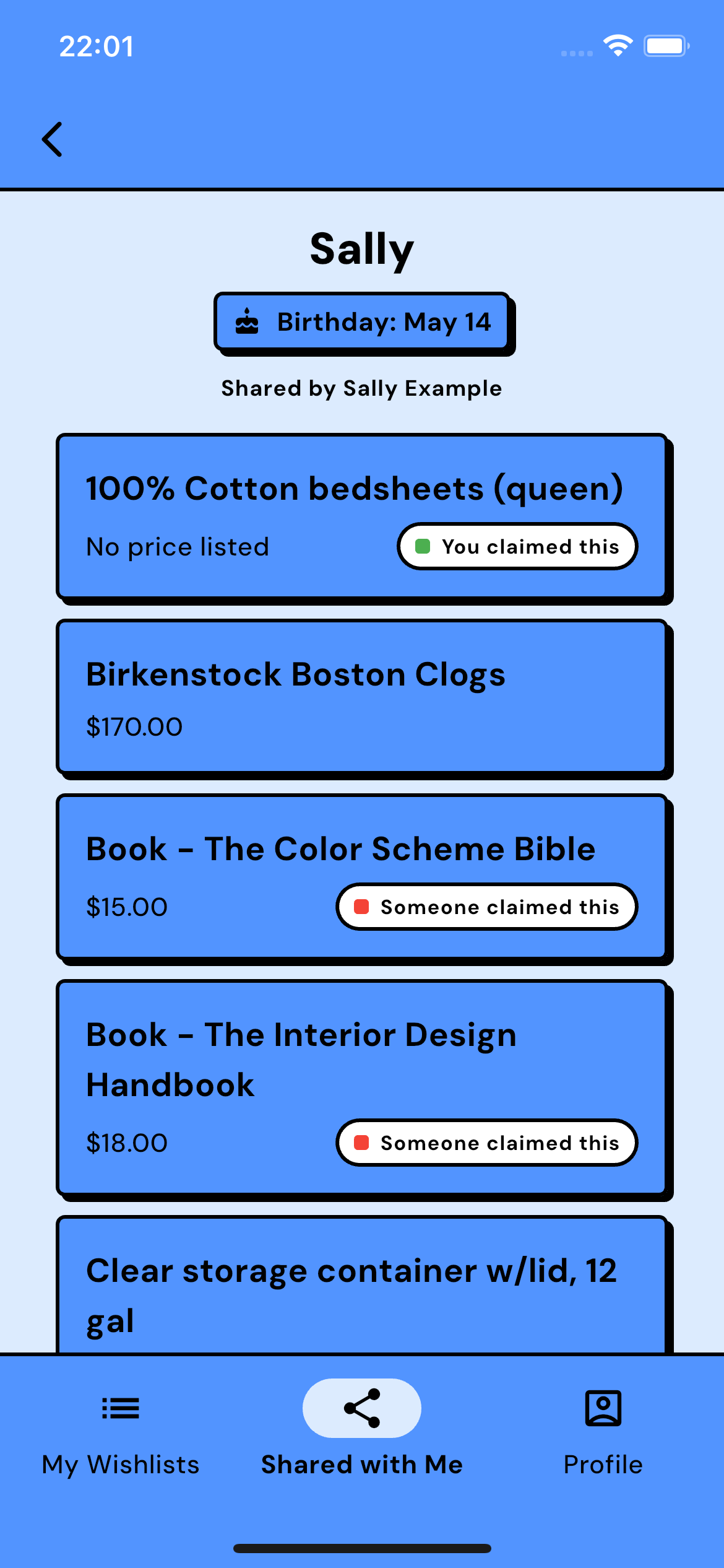 WannaWish screenshot 6