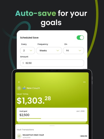 Elevault – Interest Paid Daily iPad screenshot