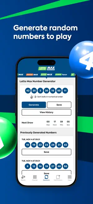 Lotto Max iPhone screenshot 5