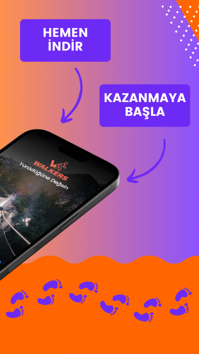 Walkers: Yürüyüş & Adımsayar Screenshot