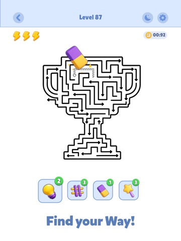 Path Flow!  - Tap Away Puzzles iPad screenshot
