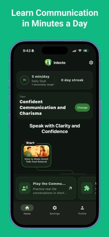 Inlecto - Micro Learning iPhone screenshot