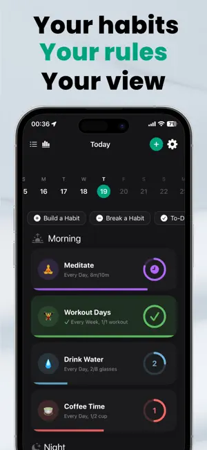 Daily Routine Planner Habiton screenshot 3