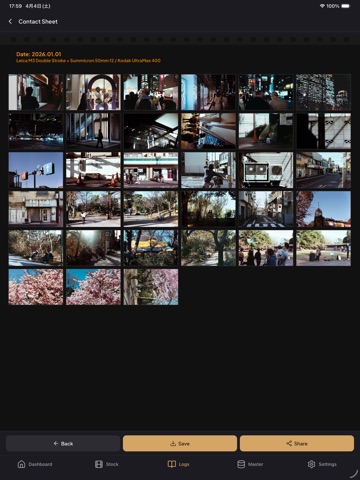 Latent - Film Photo Manager iPad screenshot