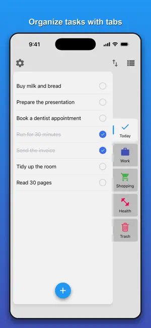 ToDoAppTab screenshot 1