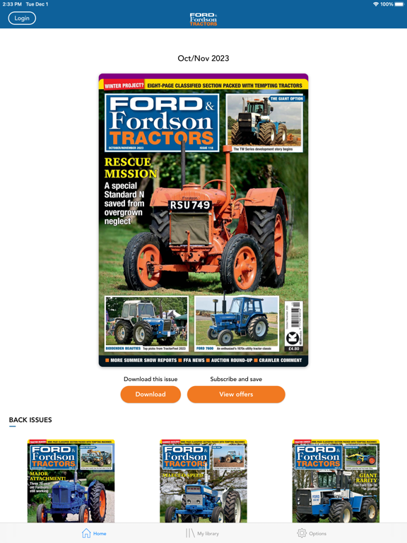 Screenshot #4 pour Ford & Fordson Tractors