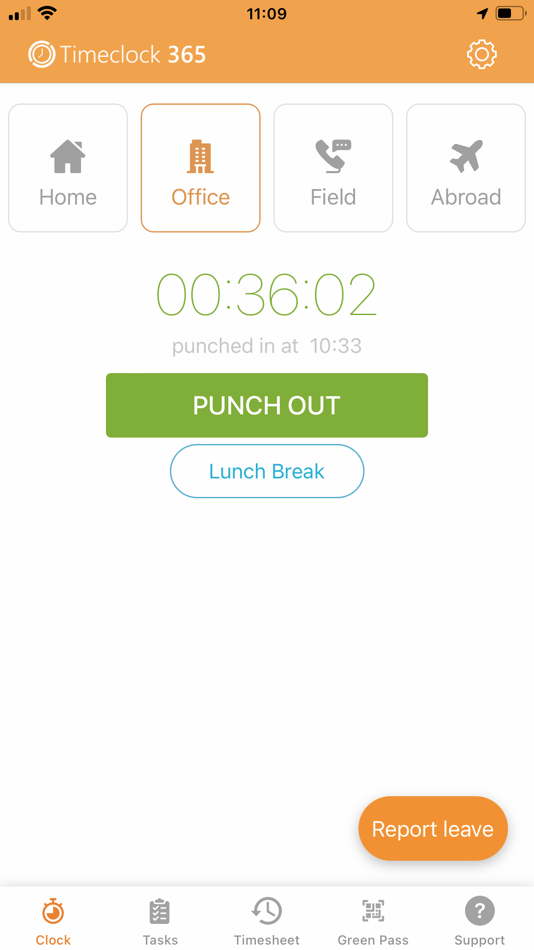 #4. Timeclock 365 Time Tracker (iOS) 由: TIMECLOCK 365 LTD