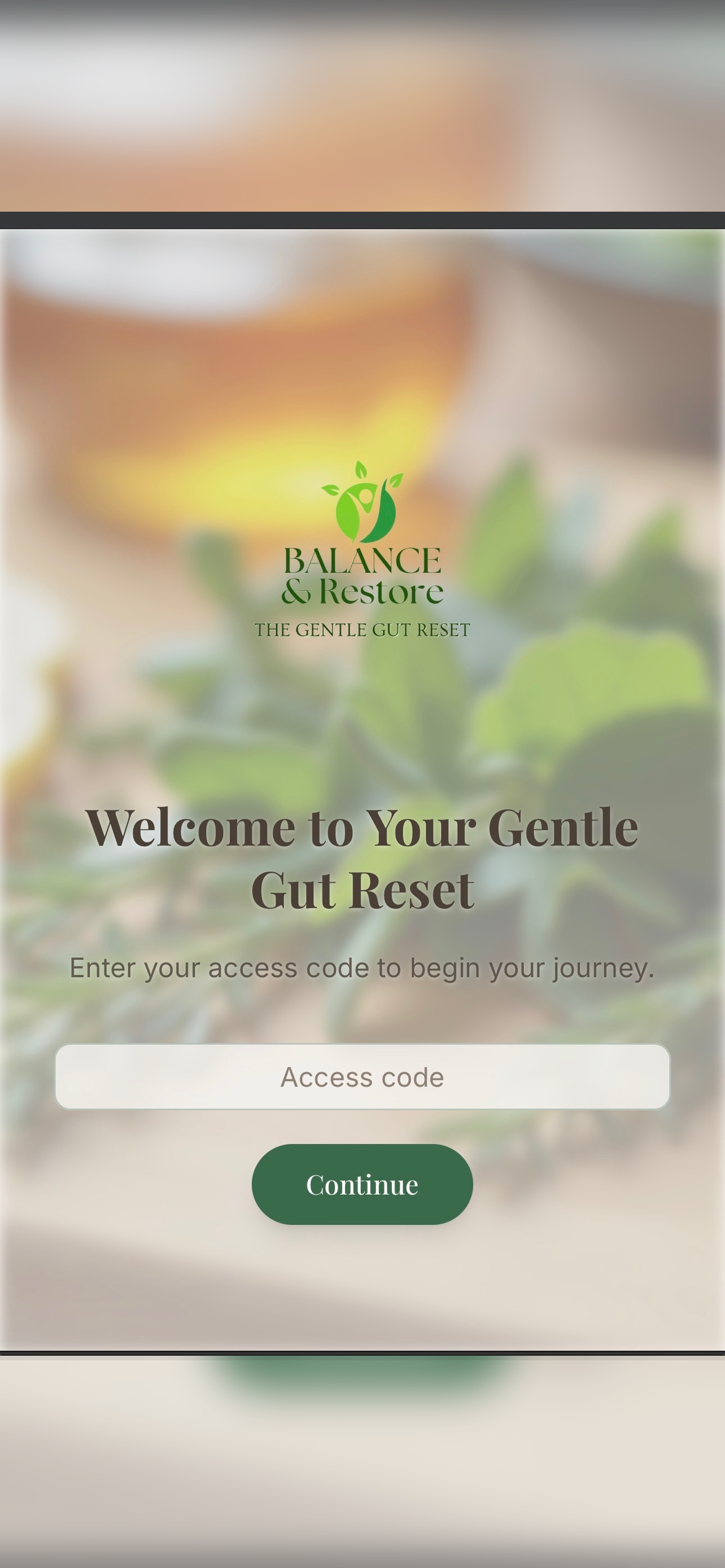 Gentle Gut Reset