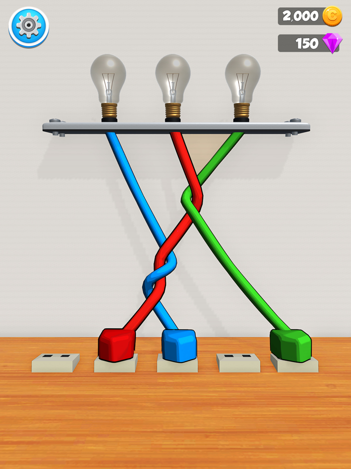 Untie Tangled Wires Puzzle