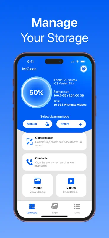 Smart Cleaner & Swipe Cleanup screenshot 6 of 6