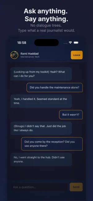 The Signal: AI Detective Game screenshot 2