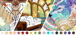 Color Flow - Color by Number iPhone screenshot