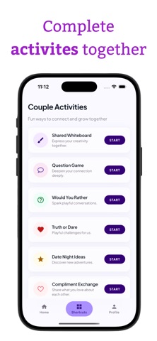 LovieQuest - Couples App Screenshot 2 of 4