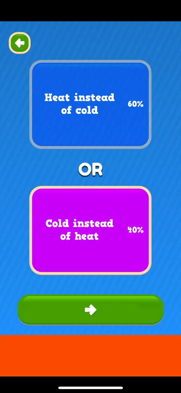 #4. Would you rather party game . (iOS) Por: Tramboliko Games