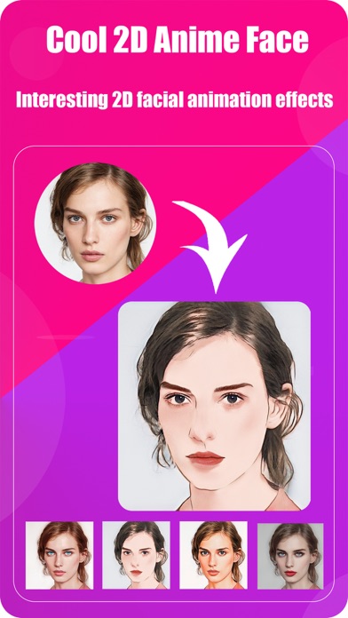 MeCool Cam:Hairstyles,Cartoon Screenshot