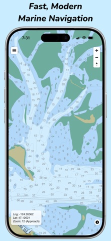 Luna Marine Charts Screenshot 1 of 7