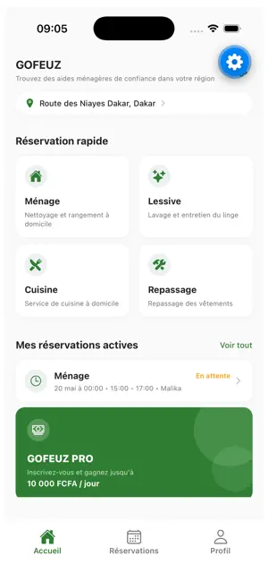 Gofeuz Client screenshot 2