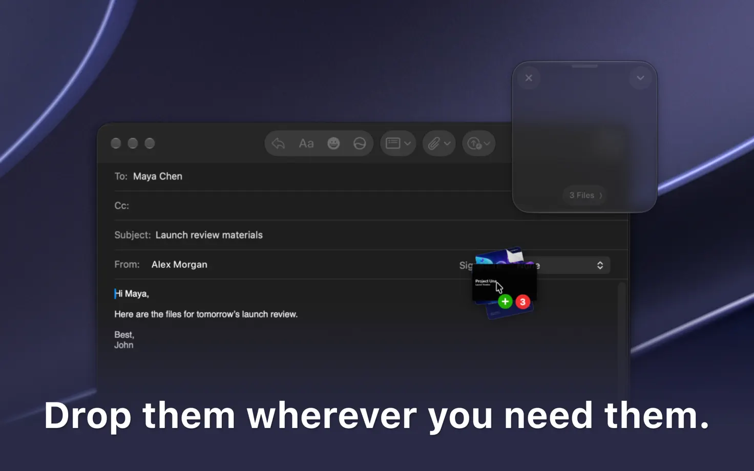 Dropover, App Store screenshot 2