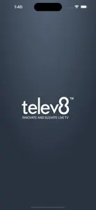 Telev8 Hospitality screenshot #1 for iPhone