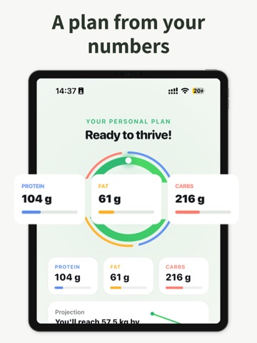 Peckish: AI Calorie Tracker iPad screenshot