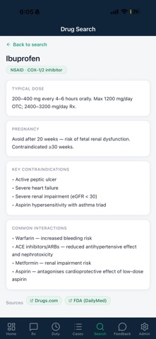 Pillr Rx iPhone screenshot