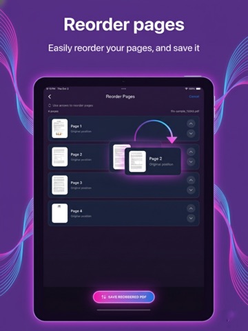 PDF: Photo, Sign & Converter iPad screenshot