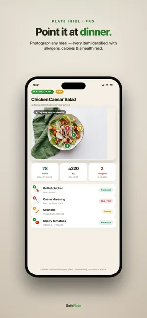 SafePlate: Food Safety Scanner screenshot 2