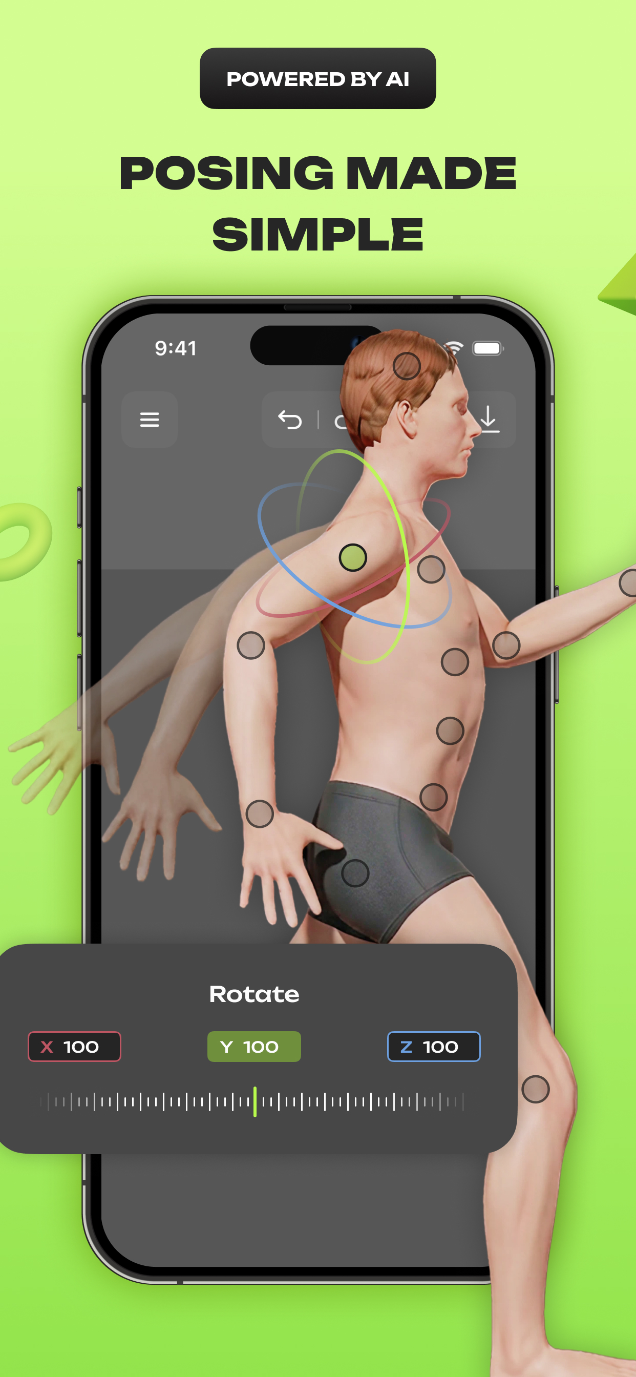 3D Pose Maker: Easy Models