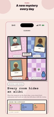 Cludoku: Mystery Cases screenshot 1