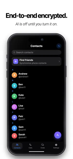 Gluline Messenger screenshot 3