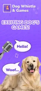 Dog Whistle & Games screenshot #1 for iPhone