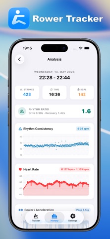 Rower Tracker screenshot