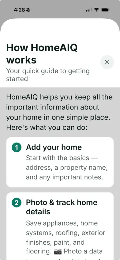 HomeAIQ screenshot 1