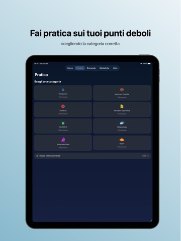 Esame Patente Nautica 2026 iPad screenshot