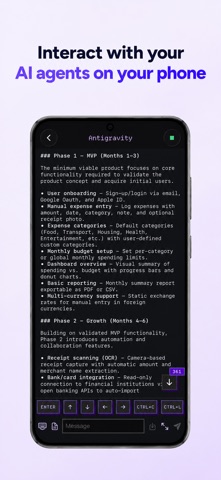 Mobaide — Mobile CLI Client Screenshot 1 of 9