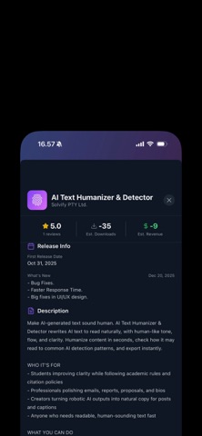 ASO Scout iPhone screenshot