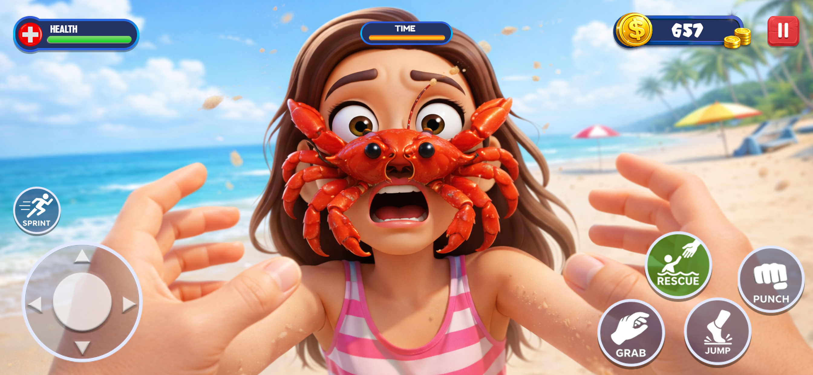 I Am Lifeguard : Security Game