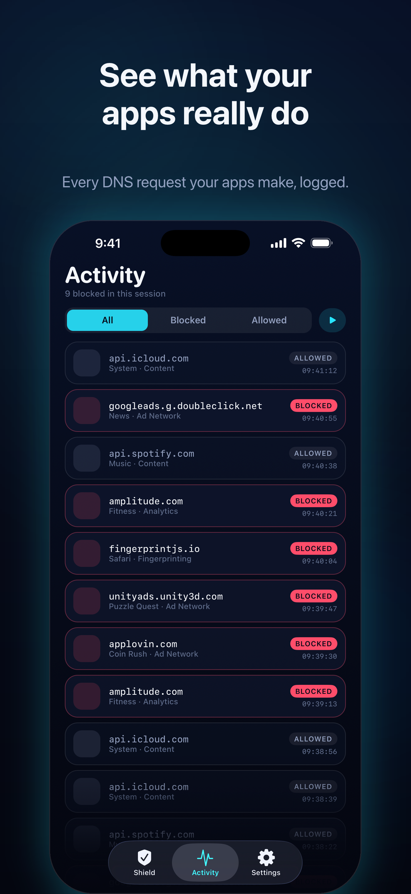 Aura: Ad Blocker & Private DNS screenshot 2