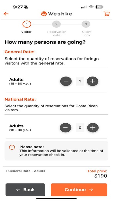Weshke iPhone screenshot 4 - Travel app