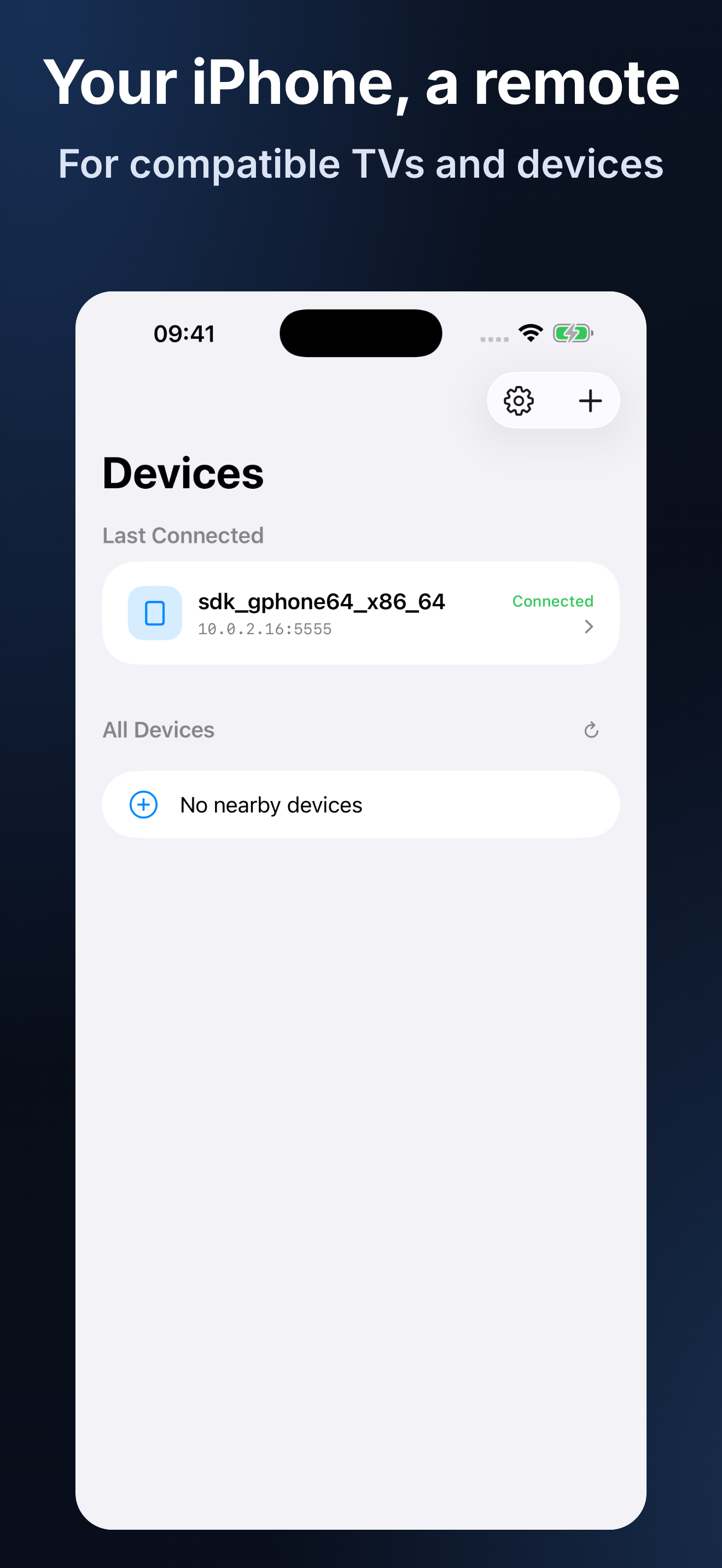 DevRemote: TV Control