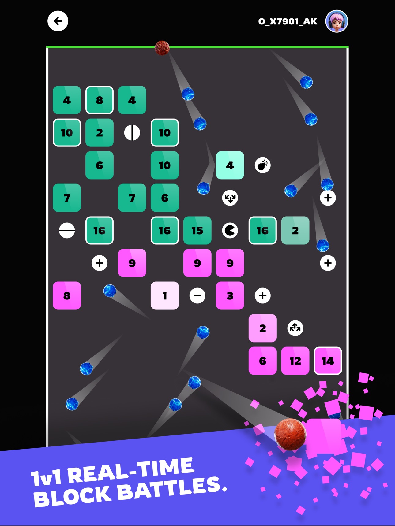 Screenshot 6 of Blokka - 1v1 Block Battle