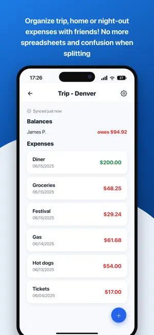 Divvy Bills: Split Expenses screenshot 2