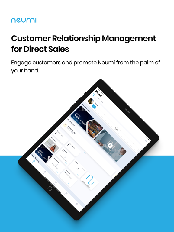 Neumi iPad screenshot 1 - Business app