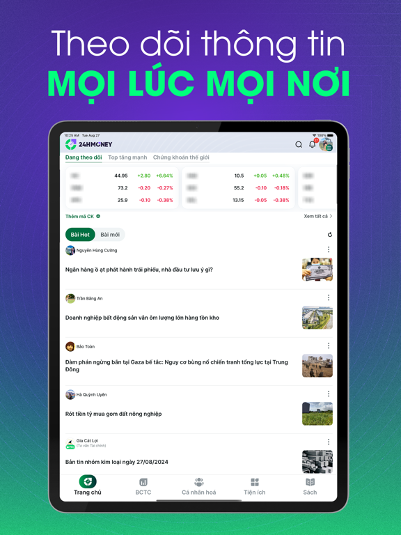 Screenshot #4 pour 24HMoney - Chứng Khoán, Đầu Tư