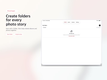 PhotoChagok – Photo Organizer iPad screenshot